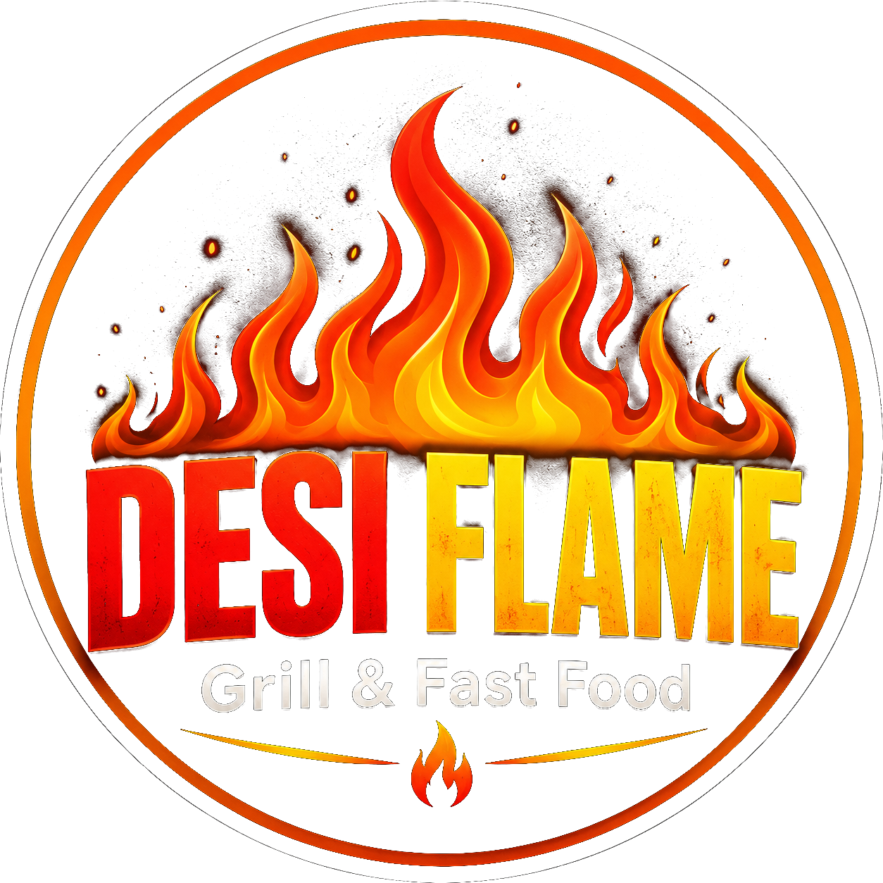 Desi Flame Grill logo